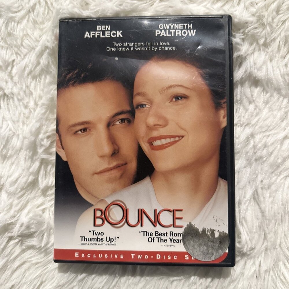 Bounce DVD tested working rated pg-13 Ben Affleck Gwyneth Paltrow